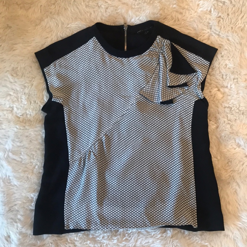 Marc by Marc Jacobs Top with ruffle